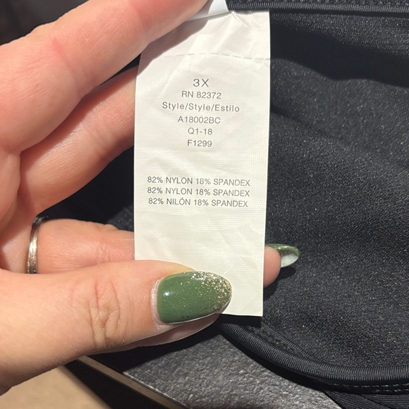 NWT Island Soul Curve Black High-Waisted Bikini Bottom size 3X - Picture 10 of 11